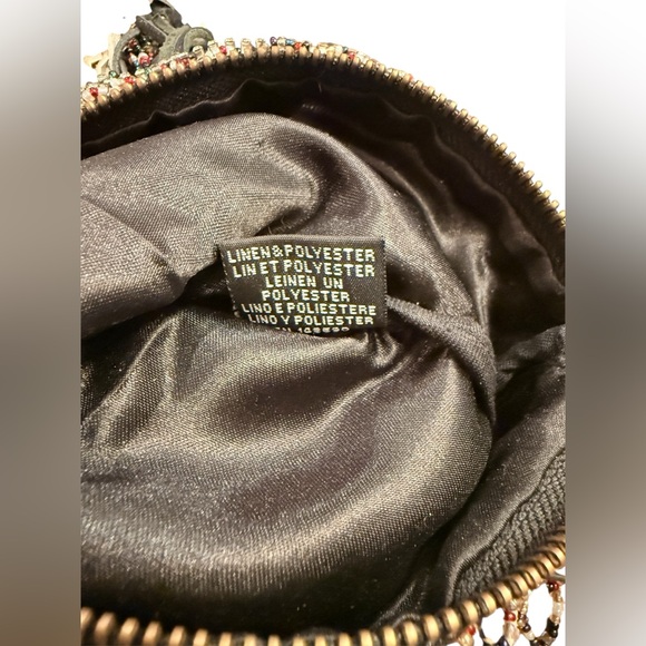 Anthropologie “Confetti” Fringe Clutch Beaded Bag - Picture 5 of 6